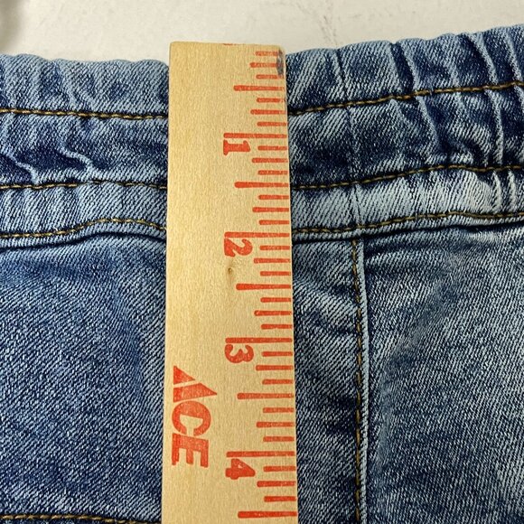 Modern Culture Men 32X26 Denim Stretch Blue Jeans JOGGER CARGO DRAWSTRINGS LARGE - Picture 5 of 12